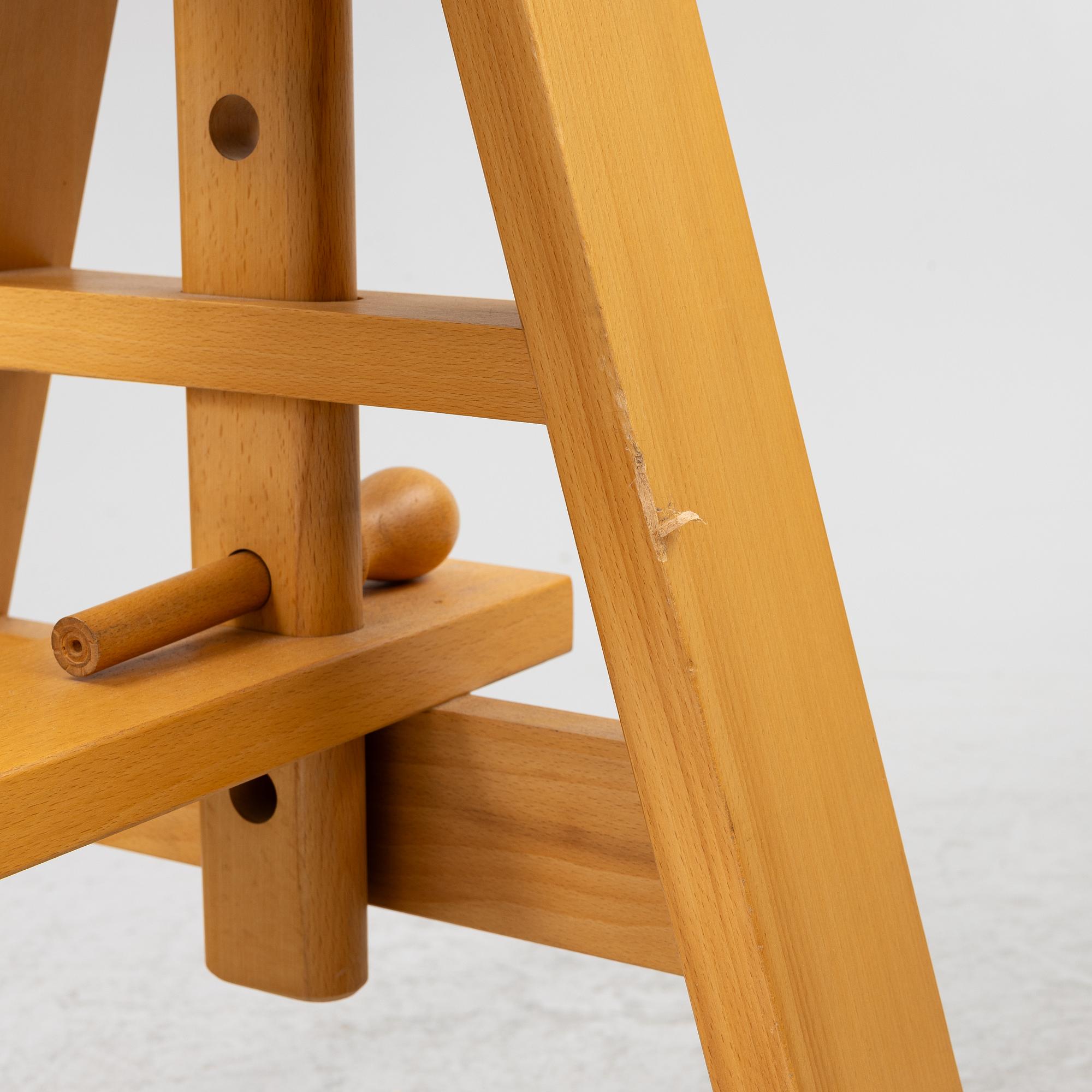 Achille Castiglioni, a table, "Leonardo", Zanotta, Italy, designed in 1969.