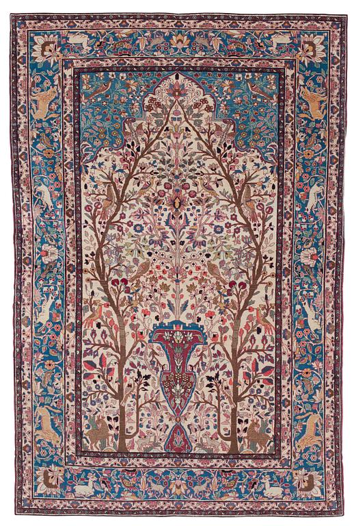 RUG. Semi-antique Teheran. 211,5 x 142,5 cm.