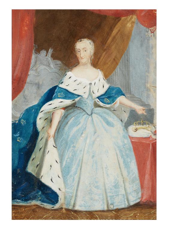 Georg Engelhard Schröder, "Ulrika Eleonora dy" (1688-1741).