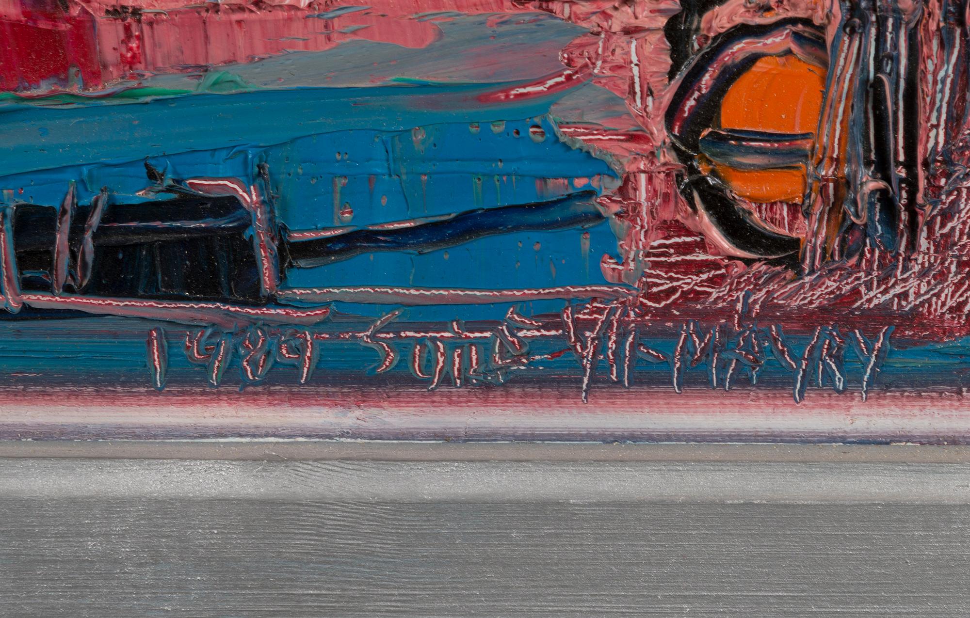 SOILE YLI-MÄYRY, olja på duk, signerad och daterad 1989.