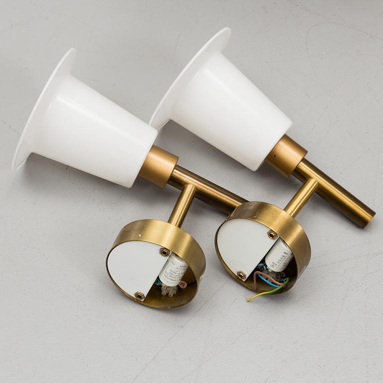 UNO & ÖSTEN KRISTIANSSON, vägglampor, ett par, Luxus.