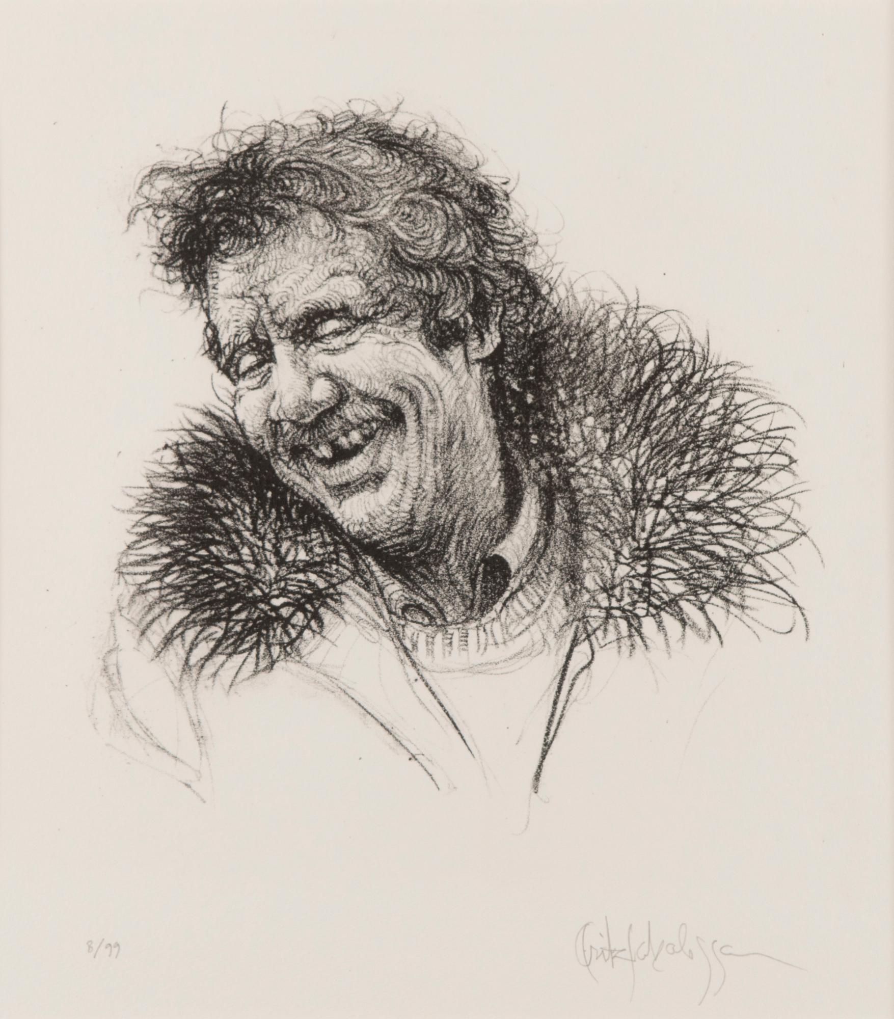 FRITZ JAKOBSSON, Lithograph, signed and numbered 8/99.