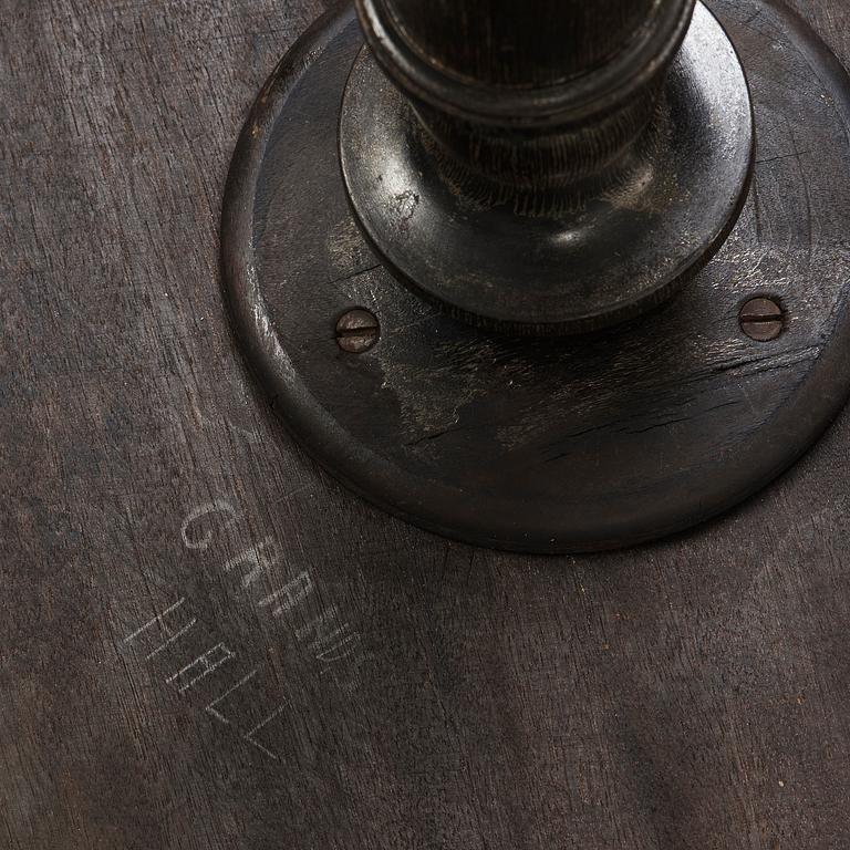 CARL MALMSTEN, bord, Nordiska Kompaniet för Grand Hotel, Stockholm  ca 1925.