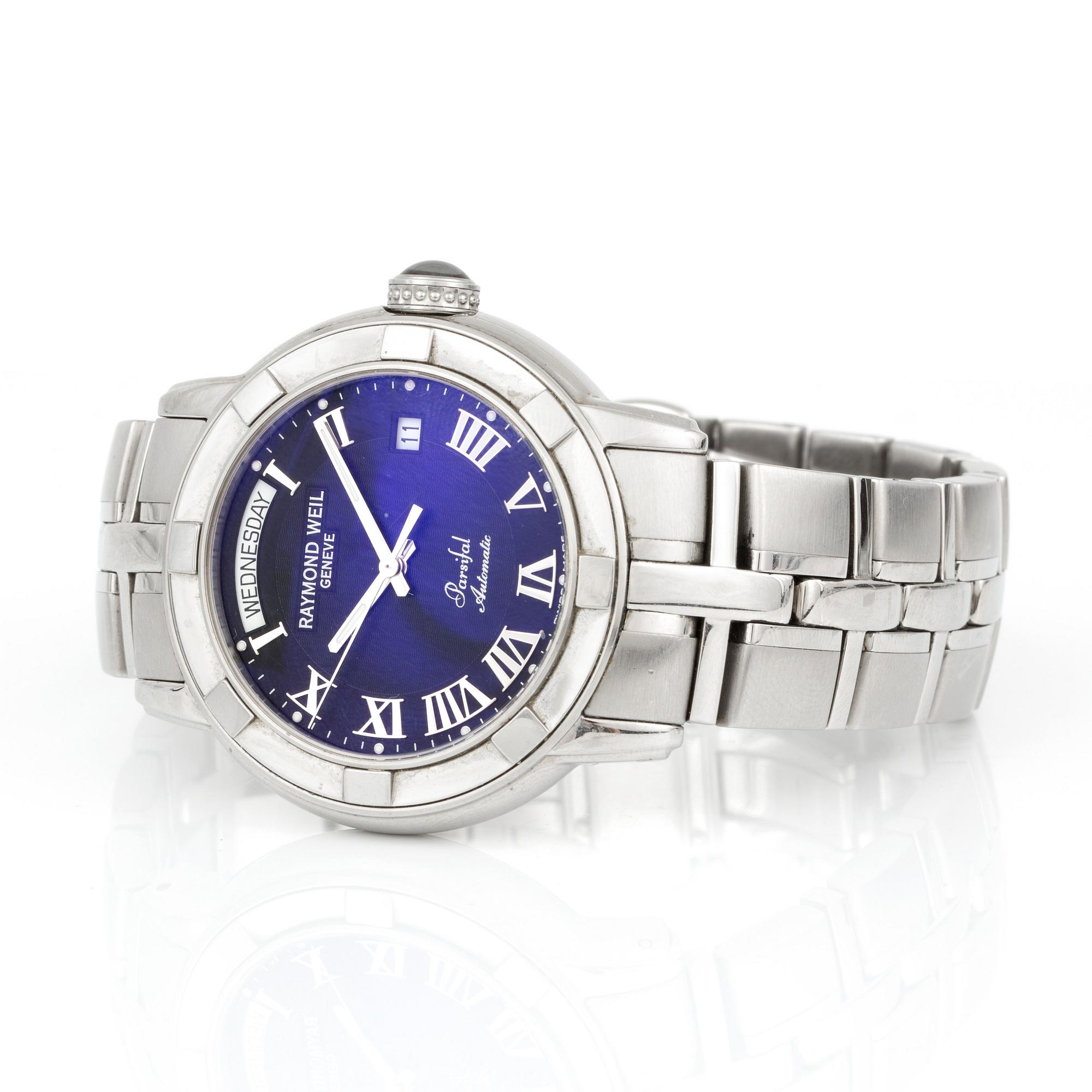 ARMBANDSUR, herr, 'Parsifal', Raymond Weil Geneve, Schweiz, början 2000-tals.