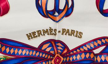 HERMÈS, "Les Rubans du Cheval", scarf.