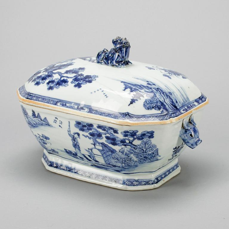TERRIN, porslin, Kina, Qianlong, 1700-tal.