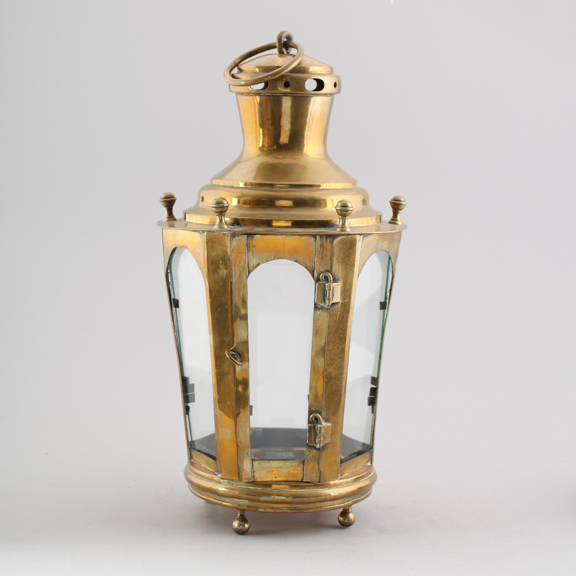 LYKTA, mässing, 1800-tal.