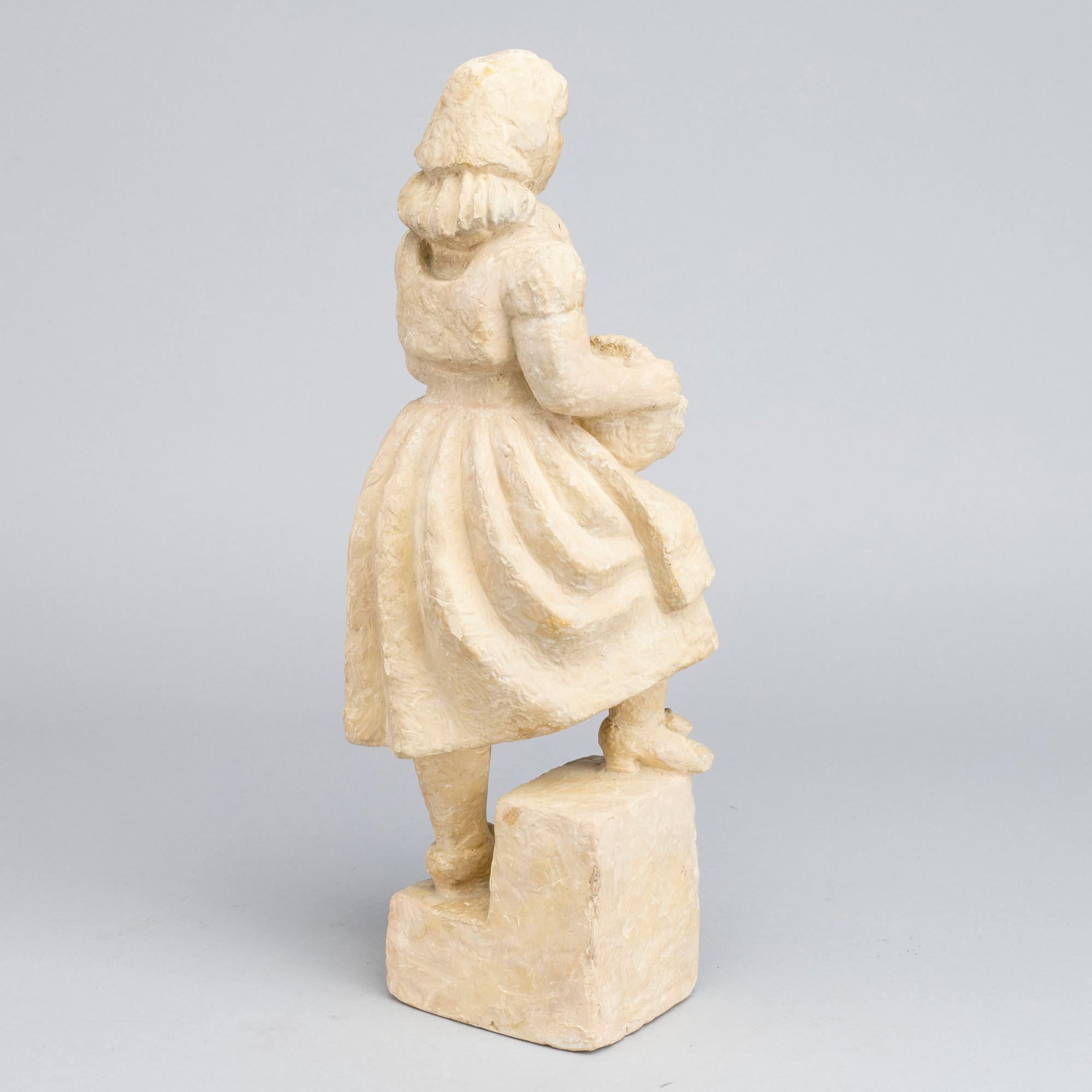 BROR HJORTH, plaster sculpture.