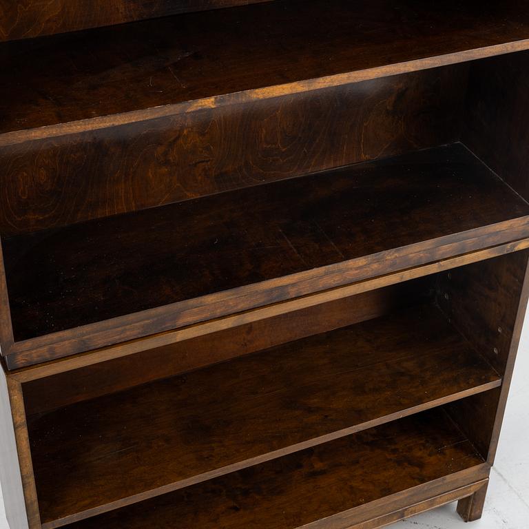 Axel Einar Hjorth, bokhyllor, två par, "Typenko", Nordiska Kompaniet, 1930-tal.