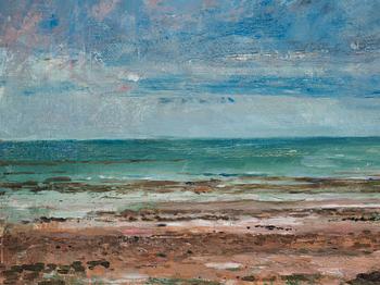 Carl Fredrik Hill, Seashore, Luc-sur-Mer.
