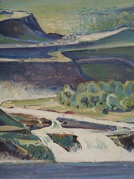 Edvin Ollers, "Stora sjöfallet".