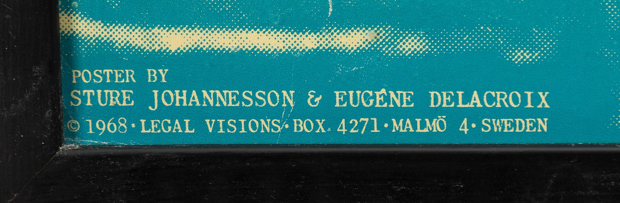 Sture Johannesson, "The Underground will take over Lunds Konsthall February 69".