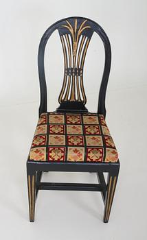 STOL, gustavianskt provinsarbete, omkr 1800.