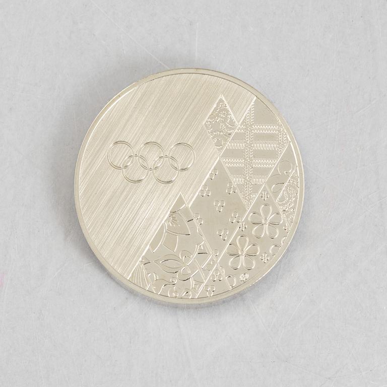 Deltagarmedalj OS Sotji 2014.