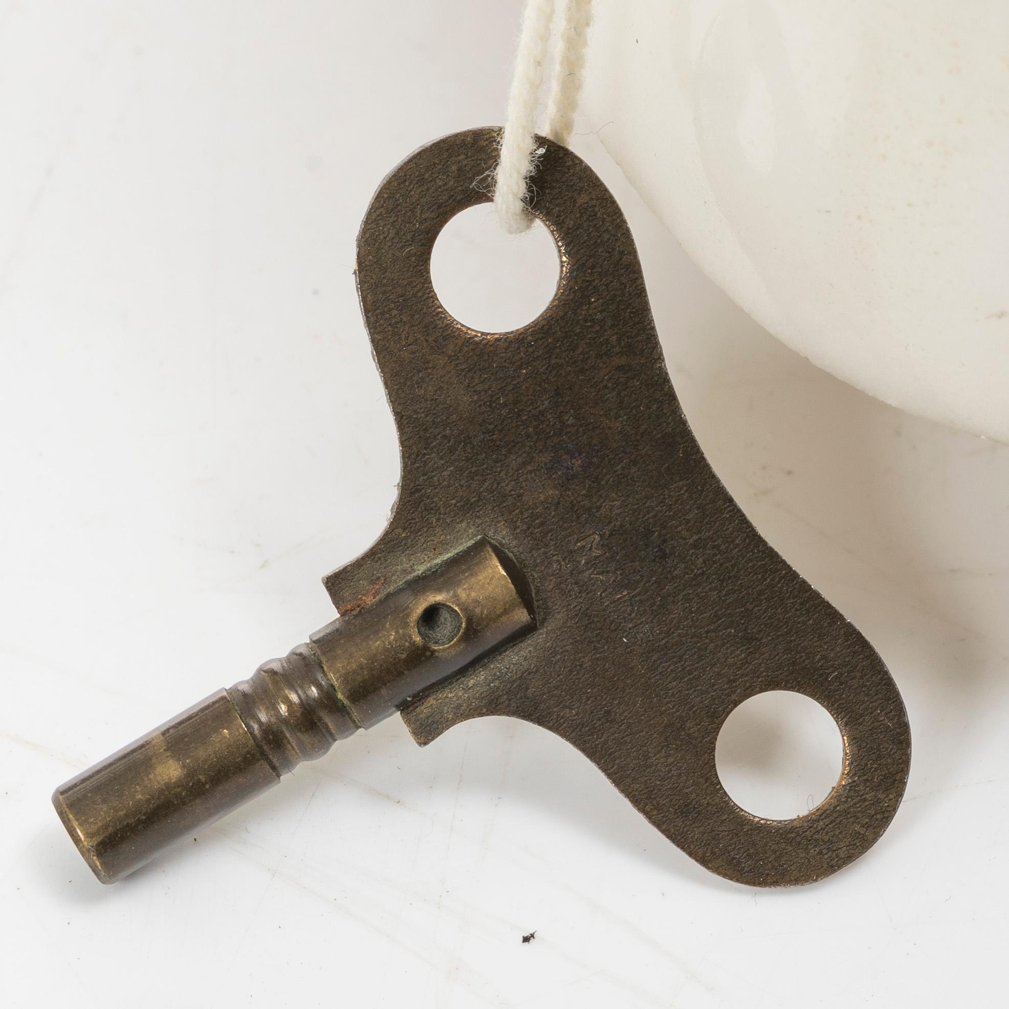 An Empire table clock, likely Northern Europe, early 19th century.