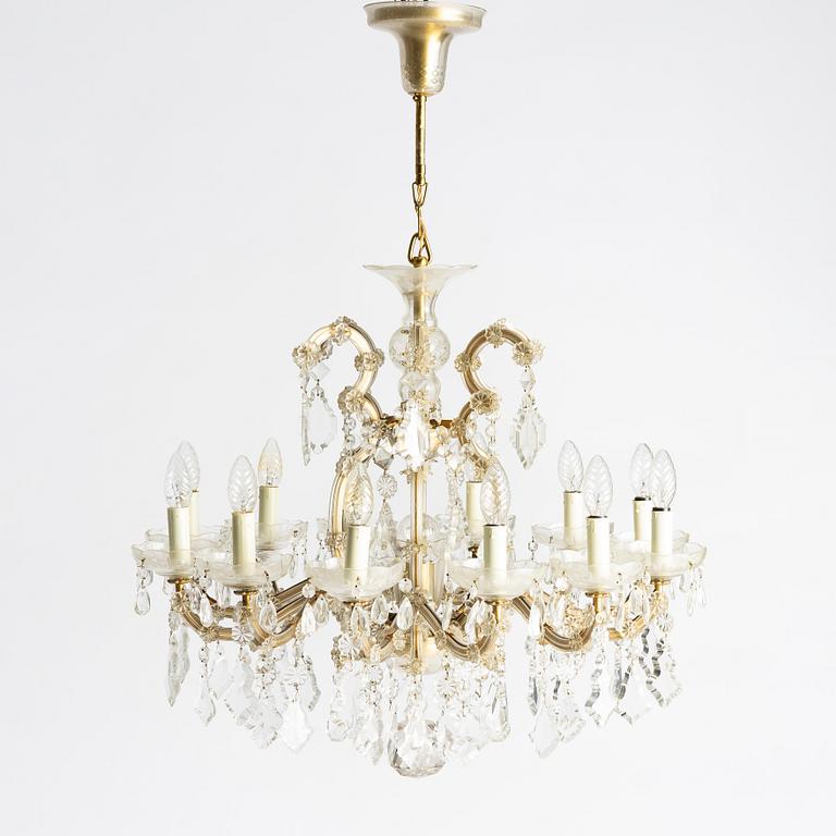 Ljuskrona, venetiansk stil, 1900-tal.