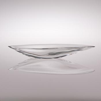 A piece of art glass model 3359, 3859, signed Tapio Wirkkala Iittala. Late 1950s.