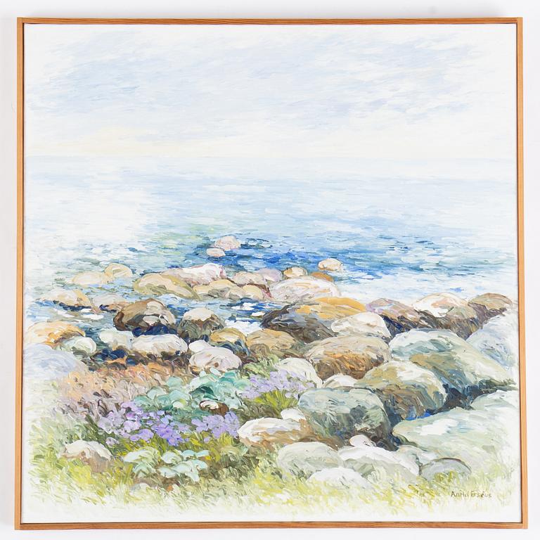 Anita Erséus, oil on canvas, signed.