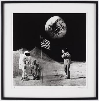 Terry O'Neill, "Sean Connery, Bond On The Moon", 1971.