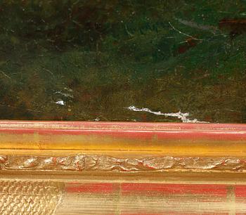 JOHAN KINDBORG, olja på duk, signerad och daterad 87?.