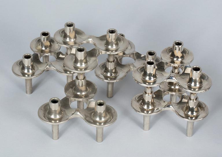 LJUSSTAKAR, 26 delar, Nagel.