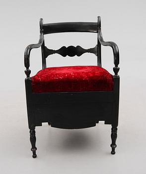 POTTSTOL, 1800-talets andra hälft.