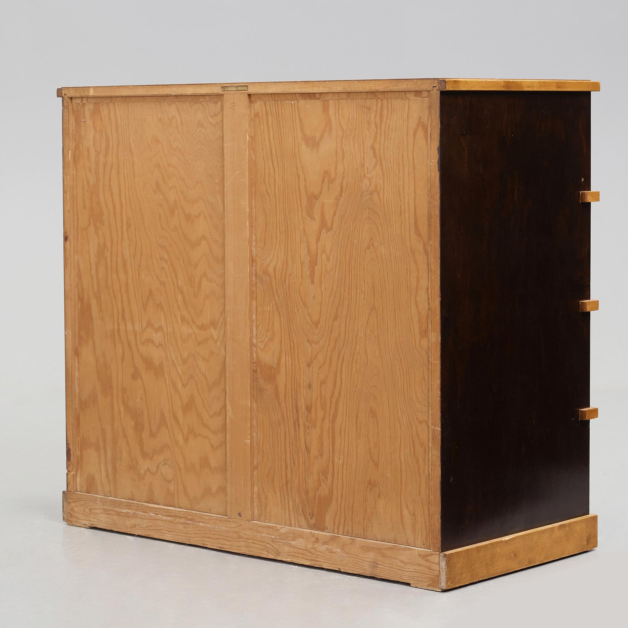 Axel Einar Hjorth, an "Oh Boy" chest of drawers for Nordiska Kompaniet, Sweden, designed in 1929.