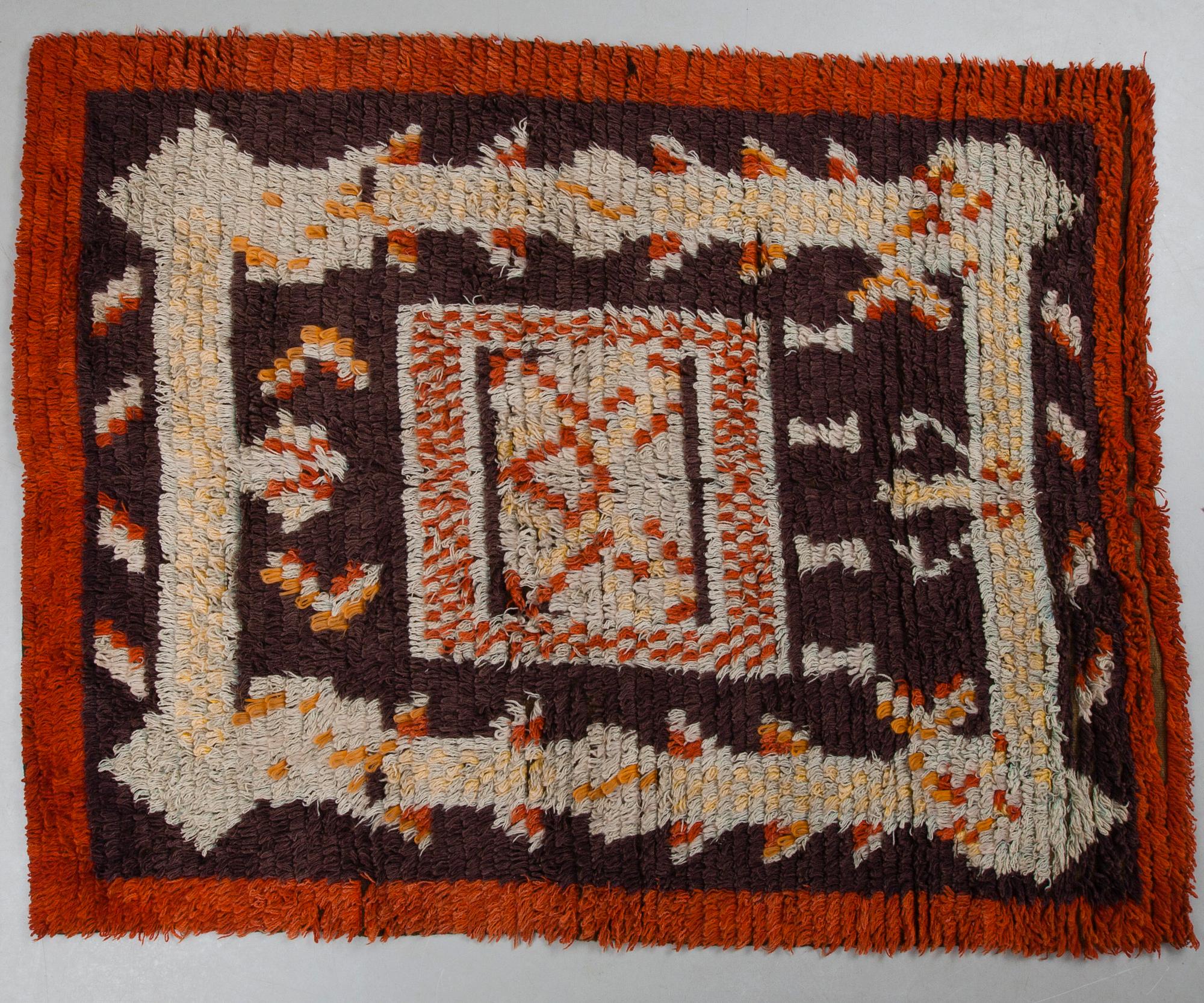 RYA, 1900-talets senare hälft, ca 153 x 118 cm.