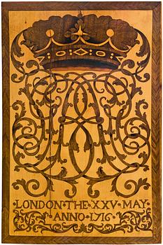 SKRIVSKÅP. London, 1700-talets början.