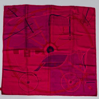 HERMÈS Two Silk Scarves.