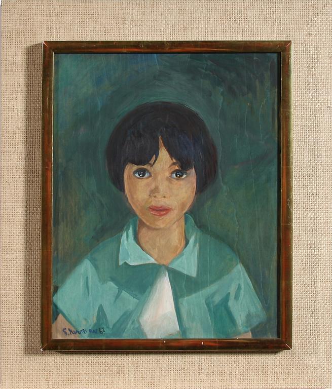 EINAR NERMAN, olja på pannå, sign och dat -67.