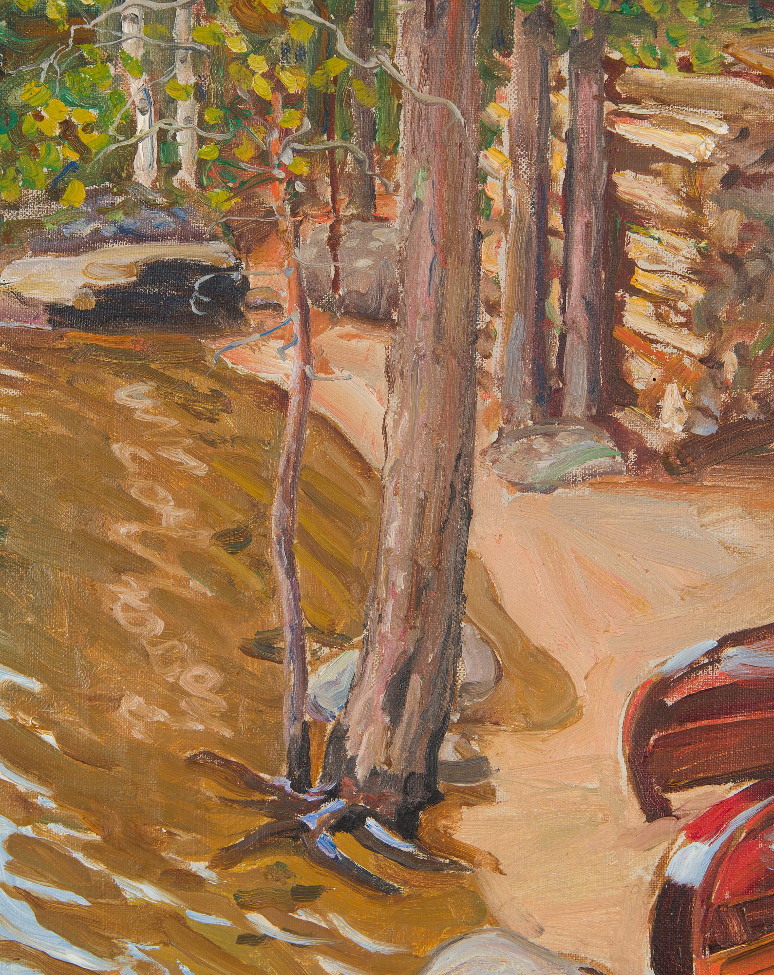 Akseli Gallen-Kallela, View from the Beach.