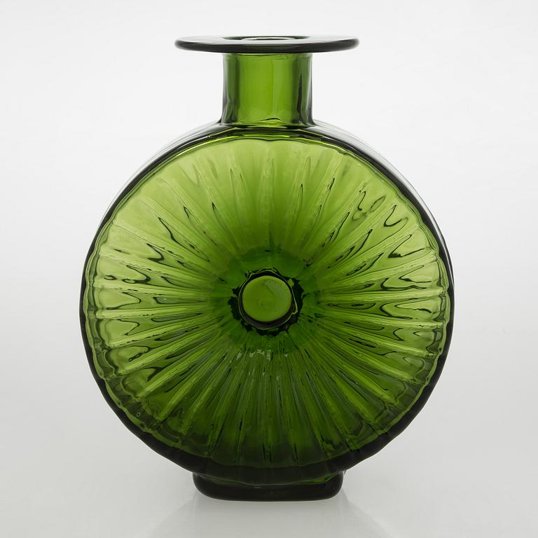 Helena Tynell, a 'Sun bottle' for Riihimäen Lasi Oy. In production 1964-1974.
