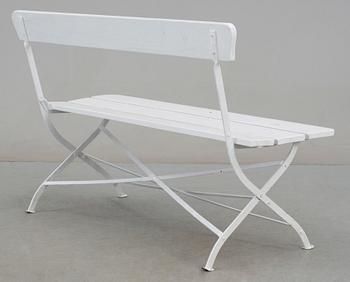 TRÄDGÅRDSSOFFA, sannolikt omkring 1900.