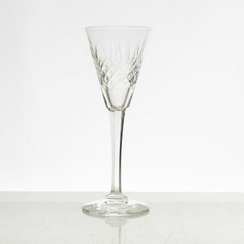 A 44-piece "Helga" glass service, Kosta, Sweden.