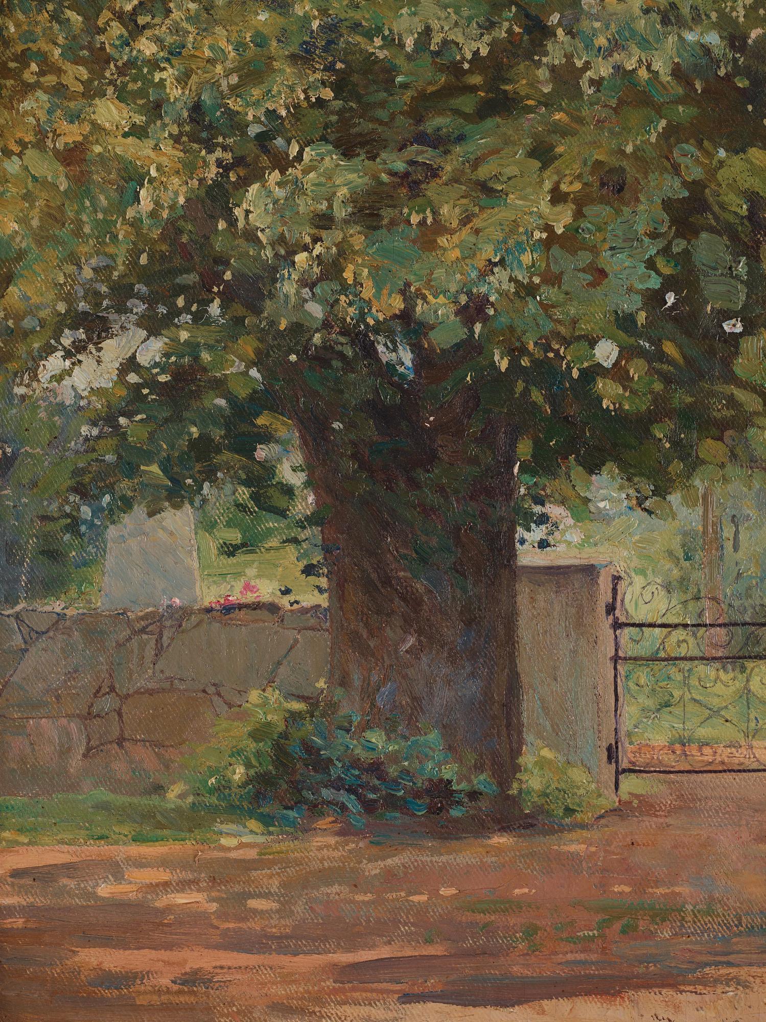 Hilma af Klint, Sommardag vid Adelsö kyrka.