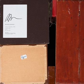 Michael Johansson, "Vertical Transition in Red".