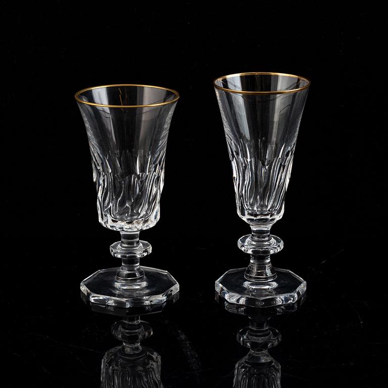 Elis Bergh, glasservice, 121 delar, "Ulriksdal", Kosta, 1900-tal.