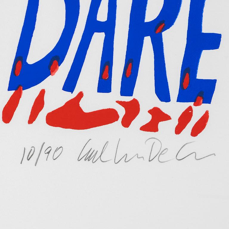 Carl Johan De Geer, "USA mördare".