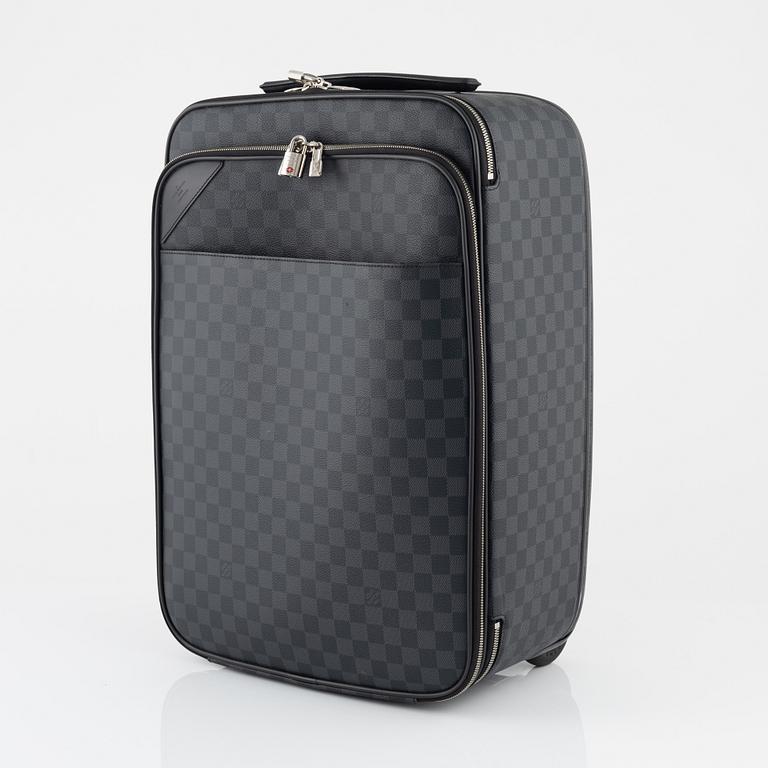 Louis Vuitton, a 'Pégase 50' travel bag.