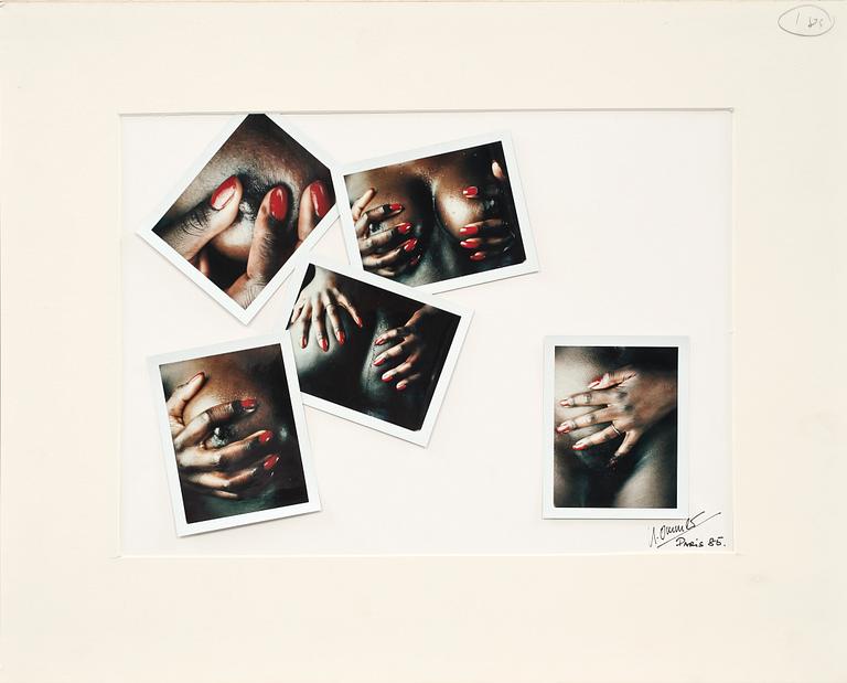UWE OMMER, 5 st, fotografier, sign o dat Paris -85.
