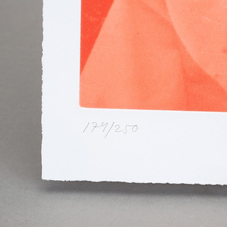 OLA BILLGREN, färglitografi, signerad och numrerad 174/250.