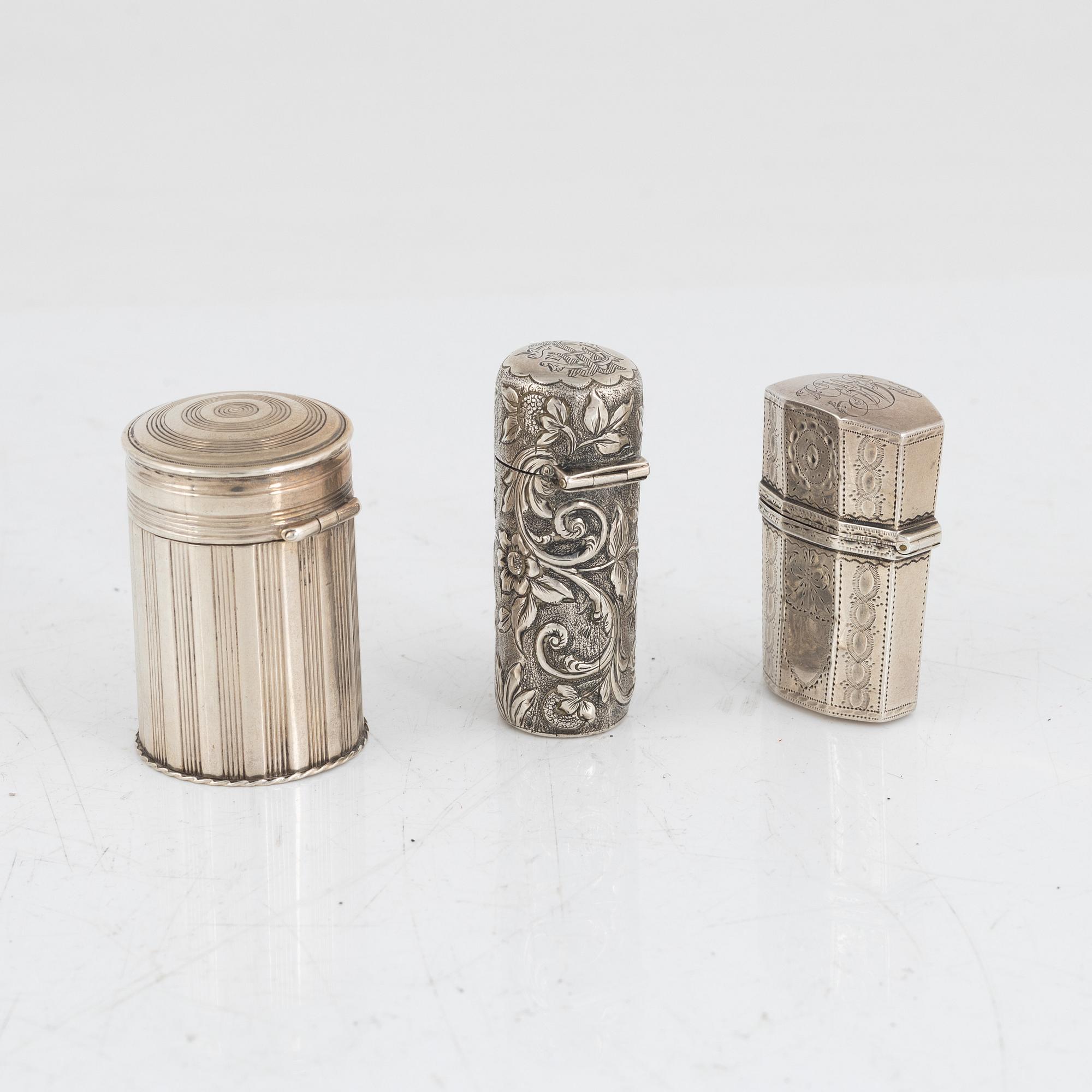 Dosor, 6 st, silver, Holland, England.