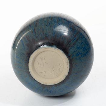 Stig Lindberg, a stoneware vase, “gnurgla”, Gustavsberg Studio 1956.