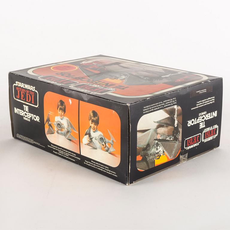 STAR WARS, Tie Interceptor i kartong, Return of the Jedi, 1983.