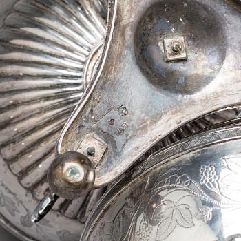 Carl Magnus Rydberg, Söderköping 1826, Sockerskålar, ett par, silver, Karl-Johan.