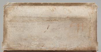 A late Gustavian late 18th century writing commode.