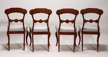 STOLAR, 4 st, senempire, 1800-talets mitt.