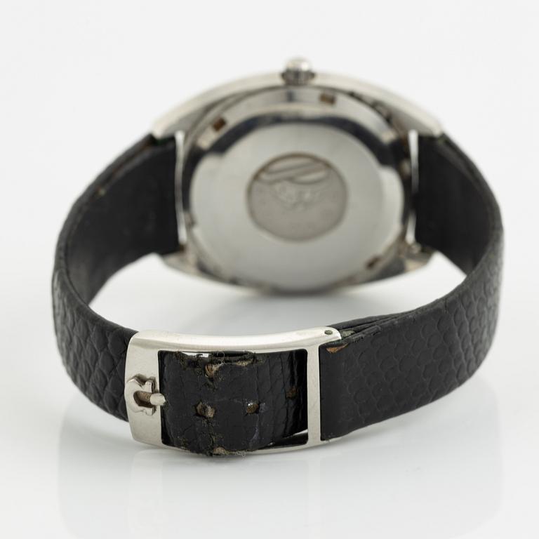 Omega, Constellation, "C", "Linen Dial", wristwatch, 35 mm.