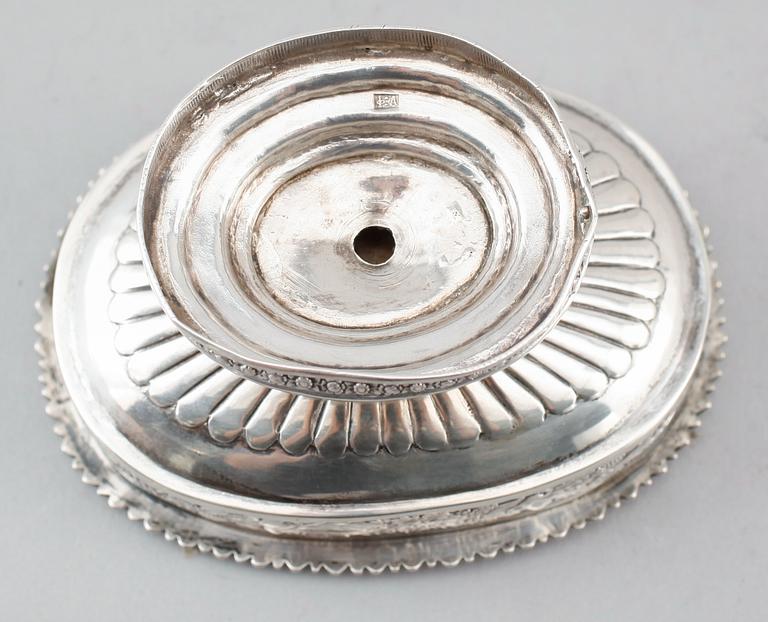 SALTKAR, silver, Ryssland, otydligt stämplad 1839. Vikt ca 62 g.